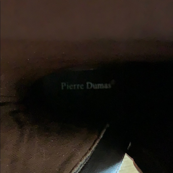 SOLD Pierre Dumas chocolate brown Boots Sz 8 - Picture 7 of 8